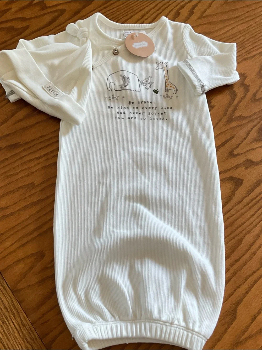 Mud Pie Neutral Safari Dreams Newborn Take-Me-Home Set, 0-3 Mos.